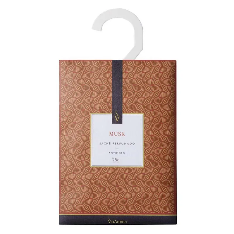 Sachê Perfumado Musk – 25g - Via Aroma