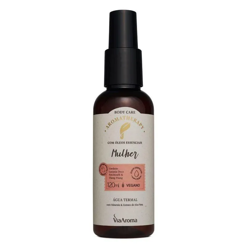 Água Termal Mulher 120 Ml - Via Aroma