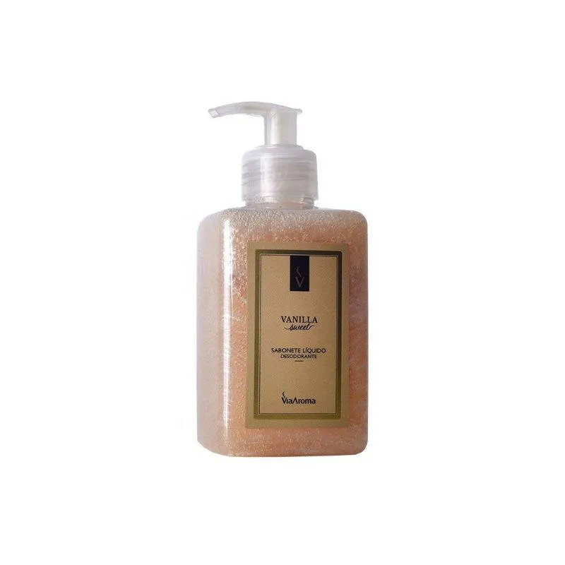 Sabonete Líquido Pet Vanilla 300ml Via Aroma