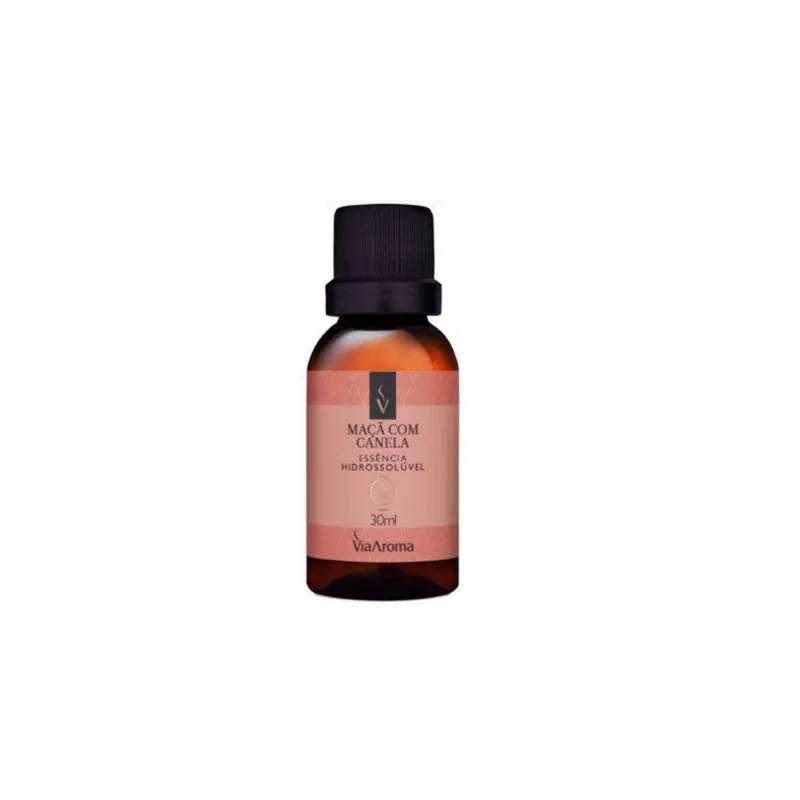 Essência Hidrossolúvel Maça Com Canela 30 Ml - Via Aroma