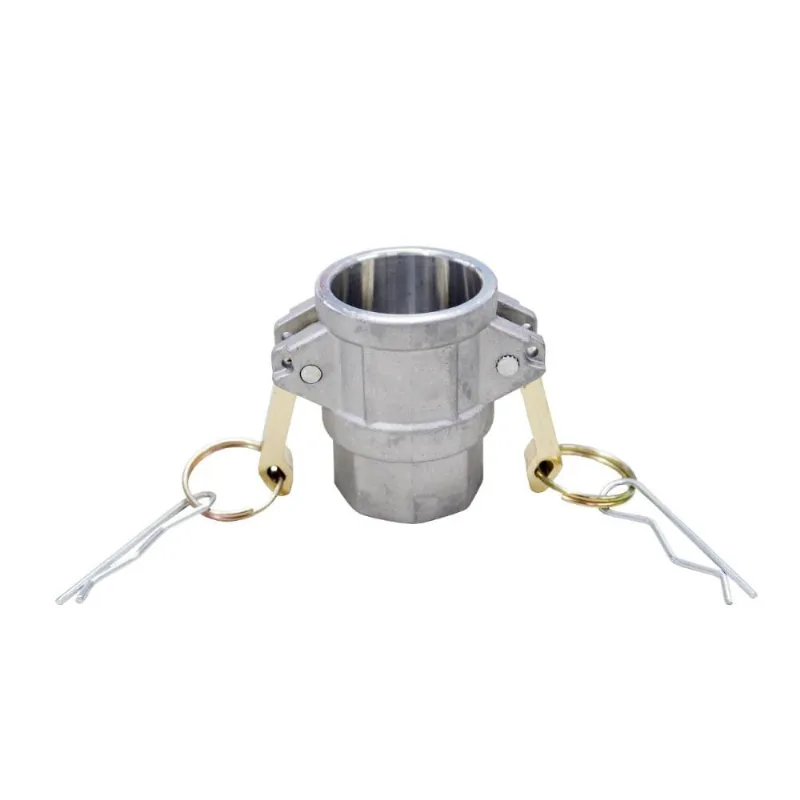Acoplador Camlock Tipo D em Alumínio 1 x 1 Rosca Fêmea Lupus