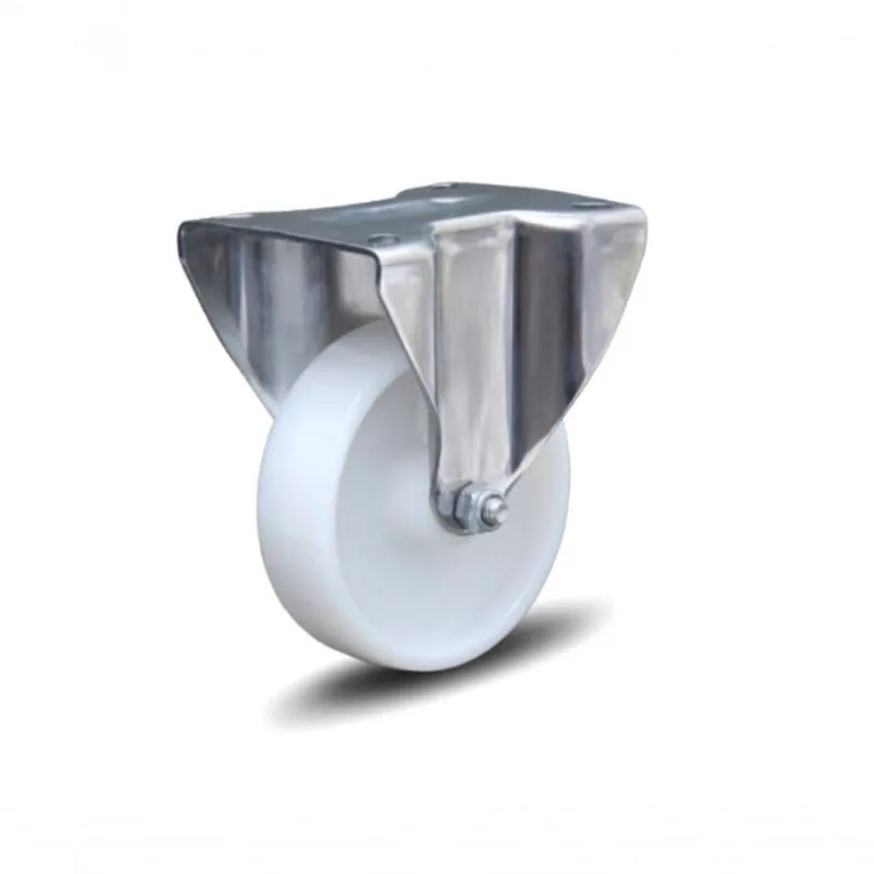 Rodizio Inox 304 Base Fixa 3 Pol. Flpi.312. Ny. Fp