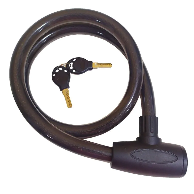 Trava Cadeado Para Moto Estepe De Carro Bike Portão 1200Mm
