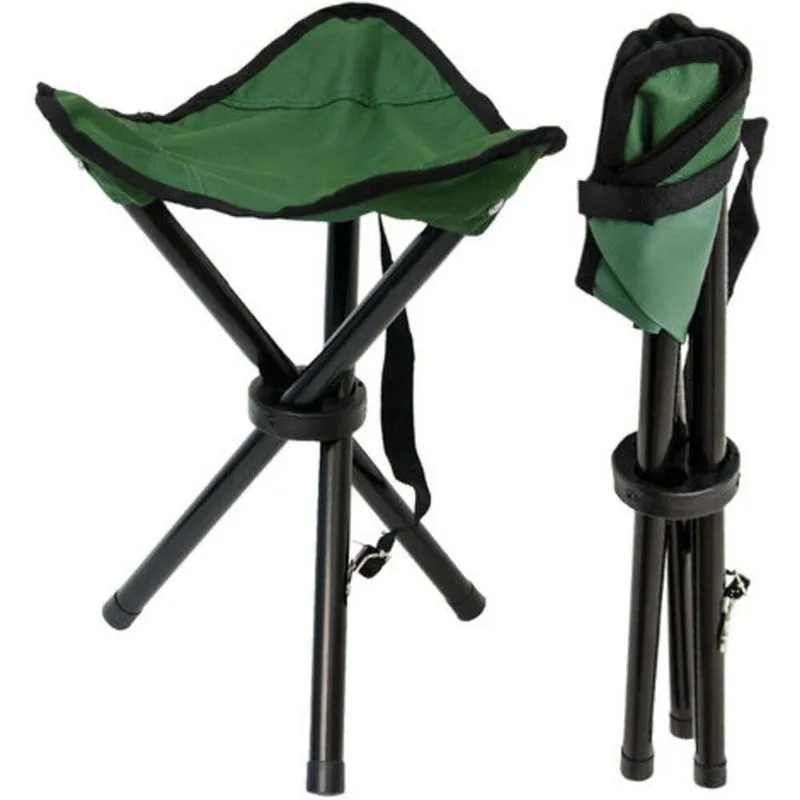 Banquinho Cadeira Dobravel Assento Portatil Para Camping Praia E Pesca Banqueta Banco 48cm Com Alca De Transporte