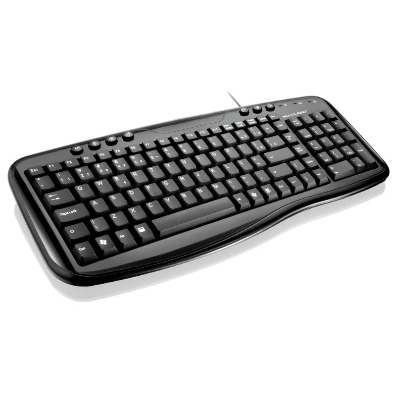 Teclado Super Multimidia Black Piano Usb - TC127 TC127