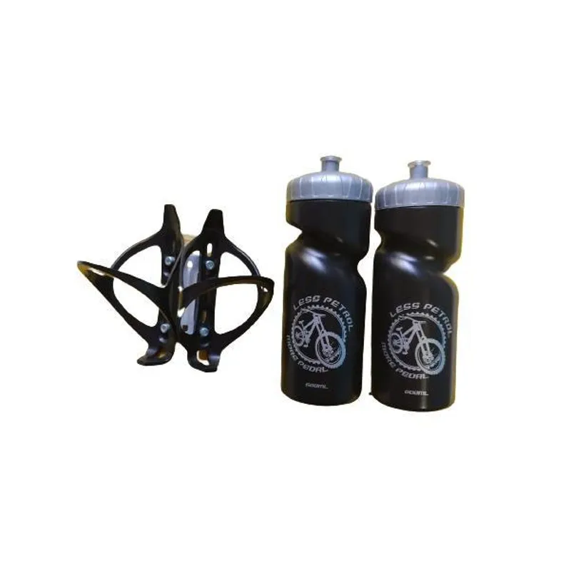 Suporte Para Duas Garrafinhas + Garrafas