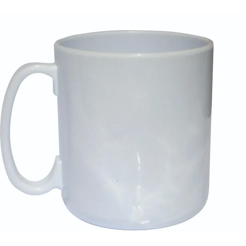 Caneca De Ps 400 Ml Para Transfer Laser - 100 Unidades