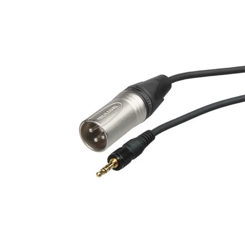 Cabo P2 Stereo x XLR Macho de 50cm