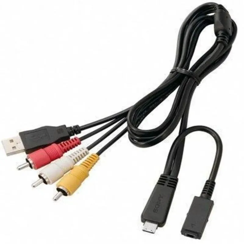 Cabo Sony AV e USB para Sony Cybershot W350