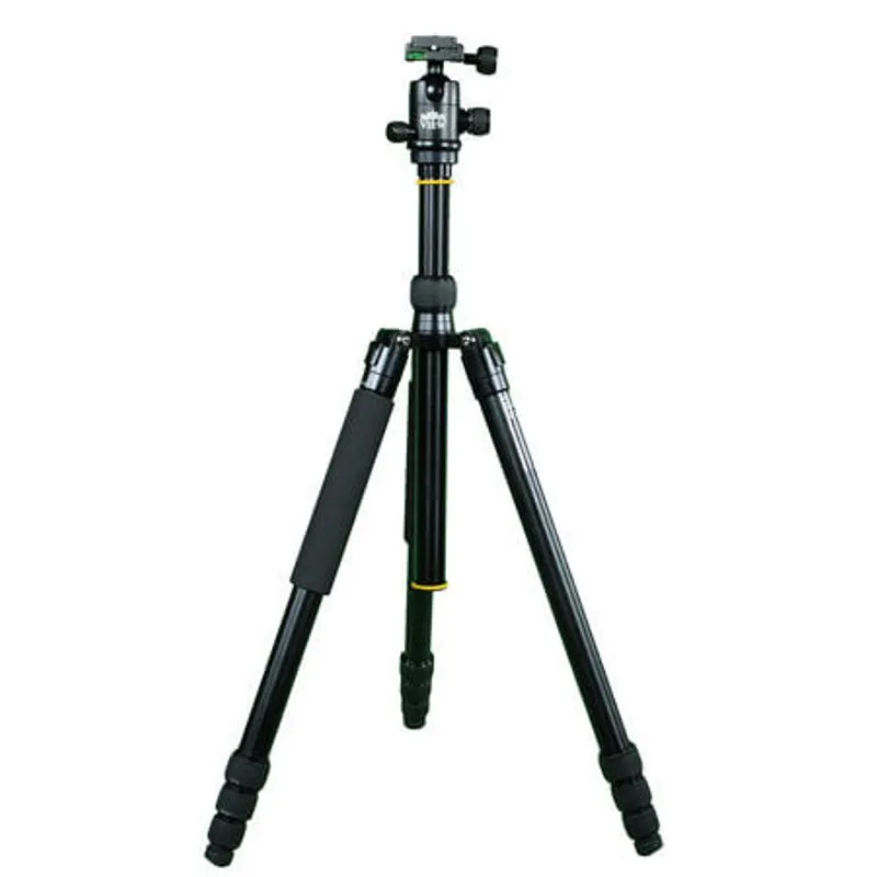 Tripé / Monopé com Cabeça Ball Head até 15 Kg (Preto)