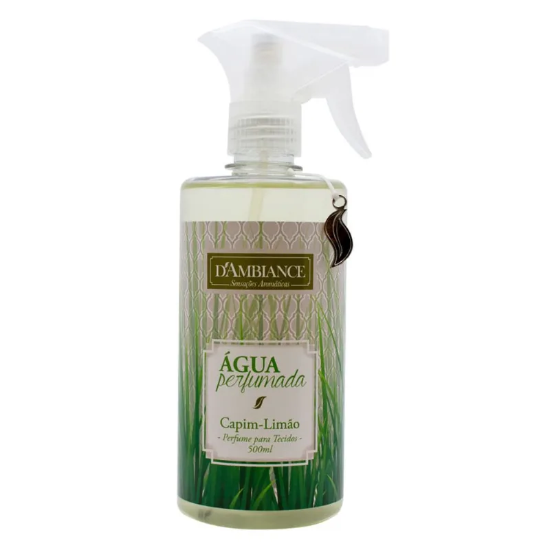Água Perfumada 500Ml Capim Limão
