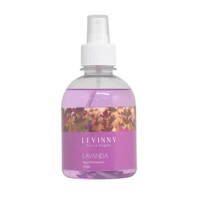 Água Perfumada Levinny Puro E Singelo 250ml Lavanda