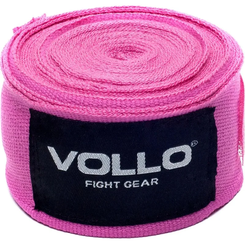 Bandagem Elástica Vollo Rosa com 3 Metros