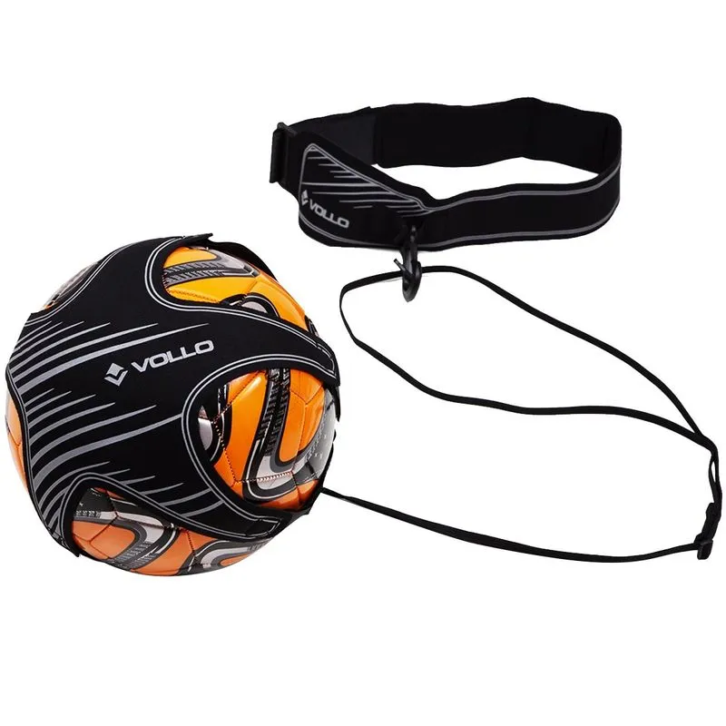 Elástico para Treinamento de Futebol Vollo VS001 Cinza e Preto