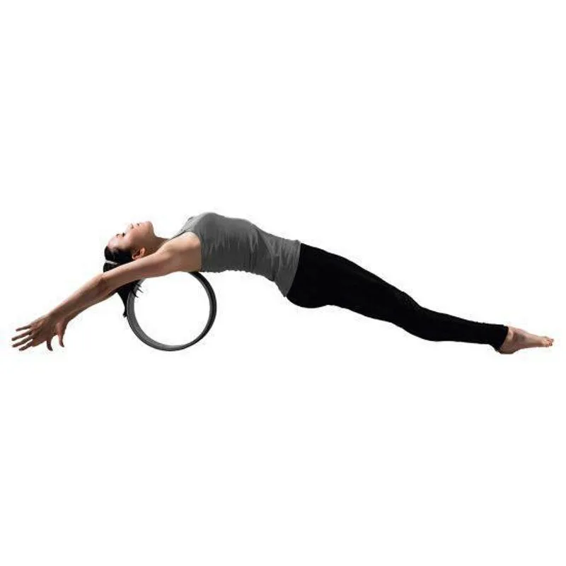 Magic Wheel Yoga Roda Anel Pilates Fit Preto Vollo