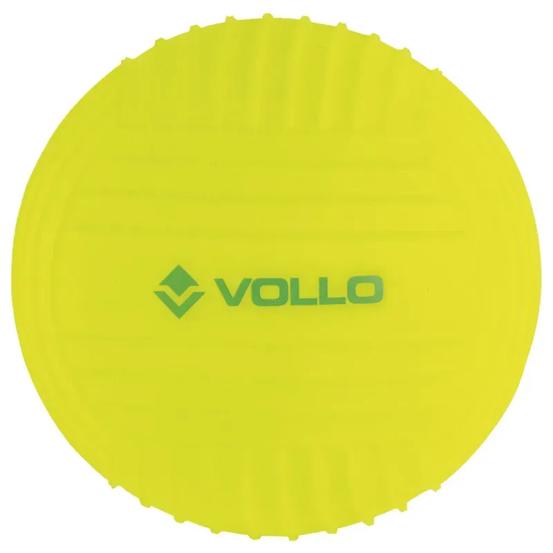Mini Bola para Atividades Aquáticas em Piscinas e Praias Amarela 15cm