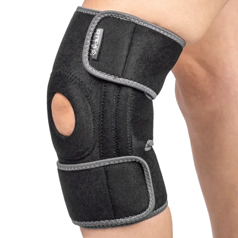 Joelheira Ajustável Reforço Patelar Estabilizadores Laterais Vollo