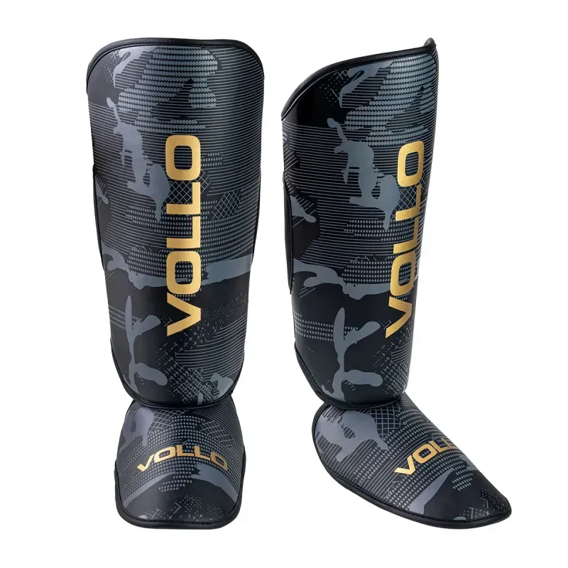 Protetor de Canela Caneleira Muay Thai Kickboxing G/GG Vollo