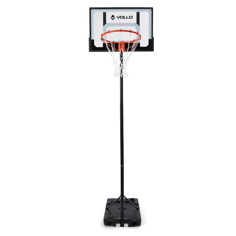 Tabela de Basquete Portátil Ajustável até 2,10m Aro 38cm Vollo