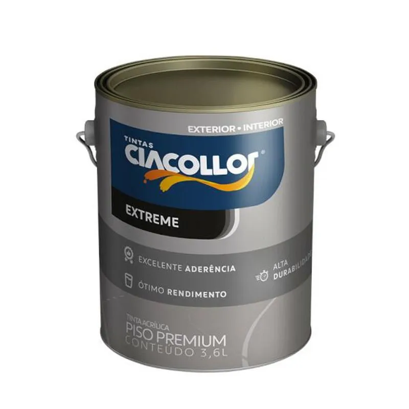 Tinta Acrílica Piso Premium CIACOLLOR ACRILICO PISO PREMIUM 3,6L CIACOLLOR MARROM