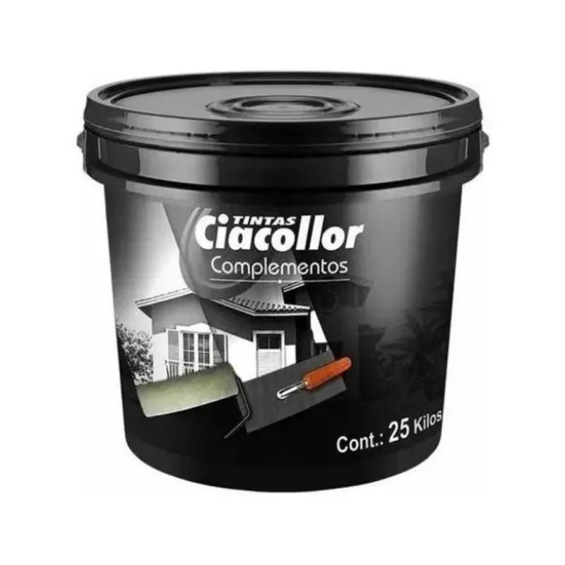 Ciacristal Diamante Negro Textura Pedras Naturais 25kg
