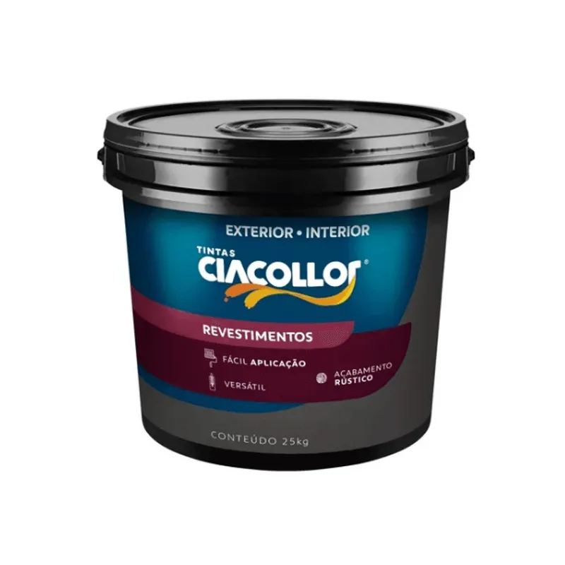 Textura Premium Cores 20Kg Ciacollor REVESTIMENTO TEXTURIZADO PREMIUM 20KG DUBAI BALDE