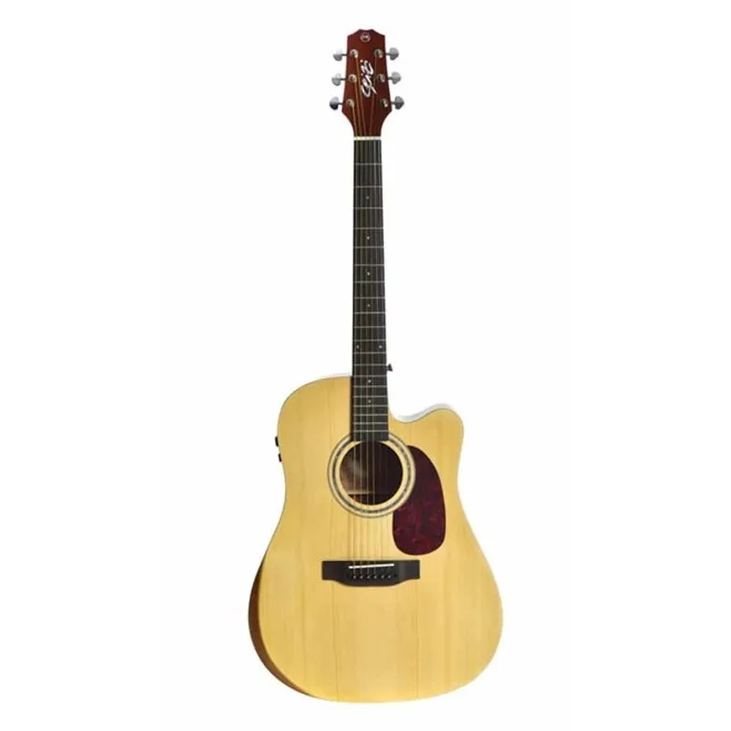 Violao seizi tokyo mirai folk neo cutaway natural satin