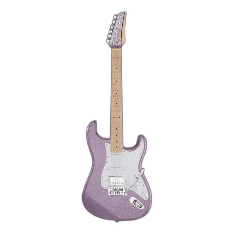 Guitarra Seizi Fun Katana Musashi Hss Maple Purple Sparkle
