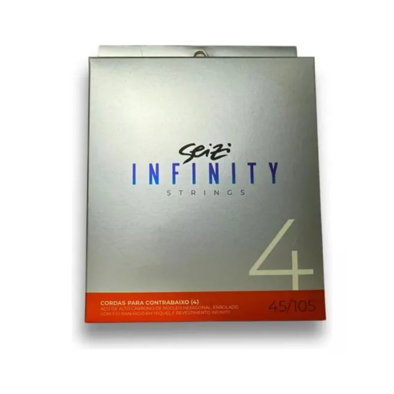 Encordoamento Seizi Infinity p/ Baixo 4 Cordas 045-105 Infinity Bass