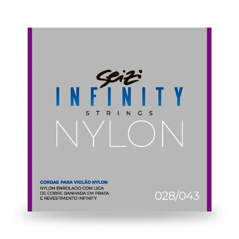 Encordoamento Seizi Infinity p/ Violão Nylon 028-043