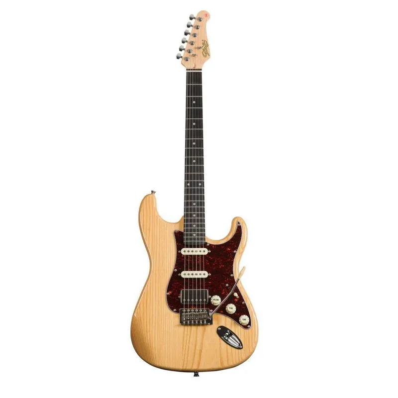 Guitarra Seizi Vintage Budokan Hss Ash Com Bag