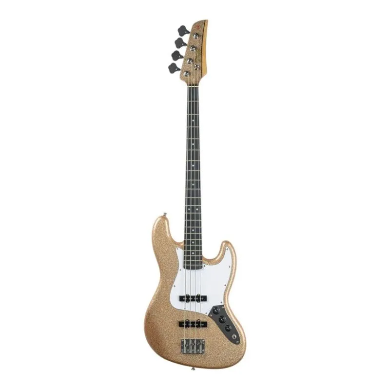 Baixo Seizi Fun Jazu Jb 4 Desert Gold Sparkle 10360984