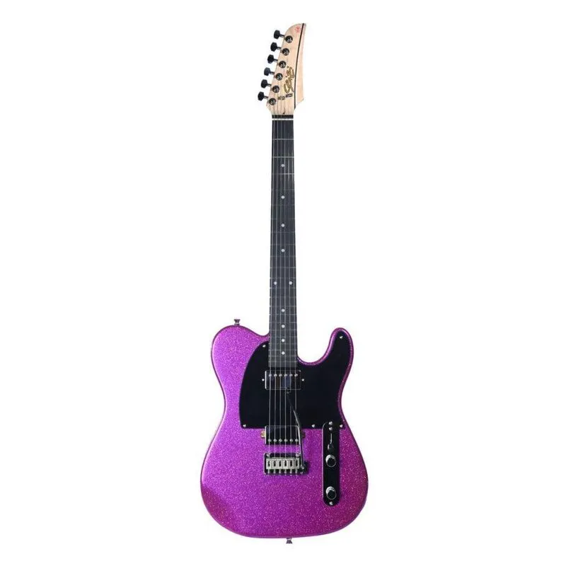 Guitarra Seizi Katana Kabuto Tl Deep Purple Sparkle