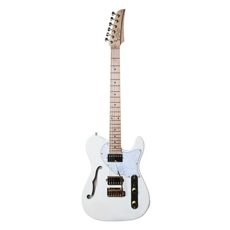 Guitarra Seizi Katana Kabuki Hh Ltd White Gold