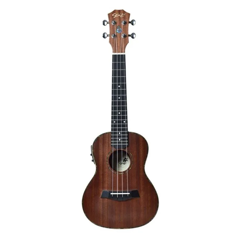 Ukulele seizi maui plus concert eletrico bag tobacco