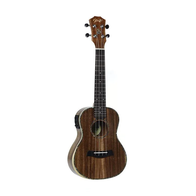 Ukulele Seizi Bora Bora Plus Tenor Elétrico Koa Com Bag