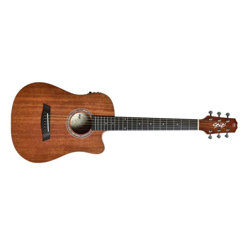 Violão Seizi Baby Tokyo Cutaway Mahogany Satin Com Bag