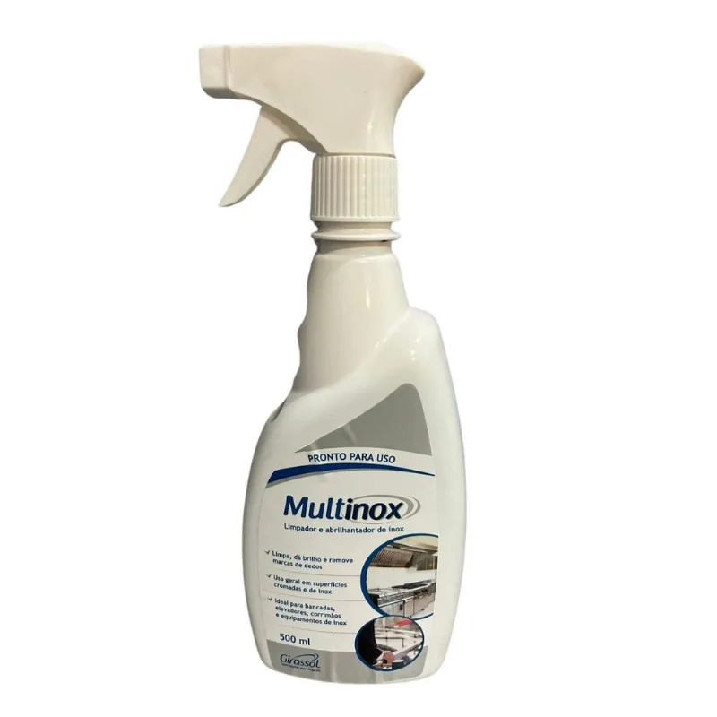 Limpador E Revitalizador De Superfícies Em Inox Spray 500ml