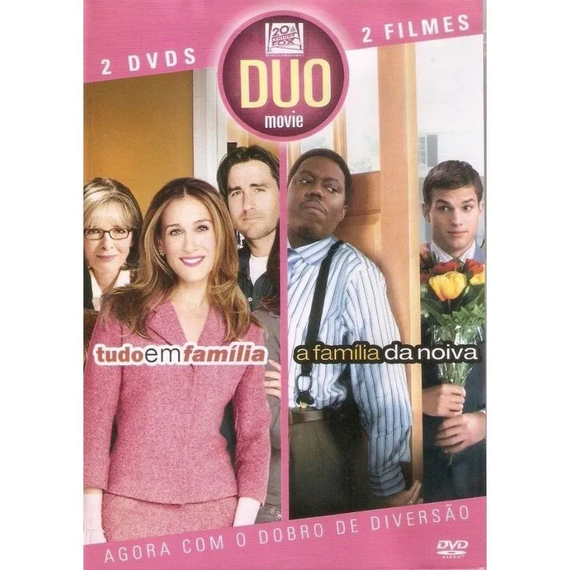 Dvd Duplo Tudo em Família + A Família da Noiva