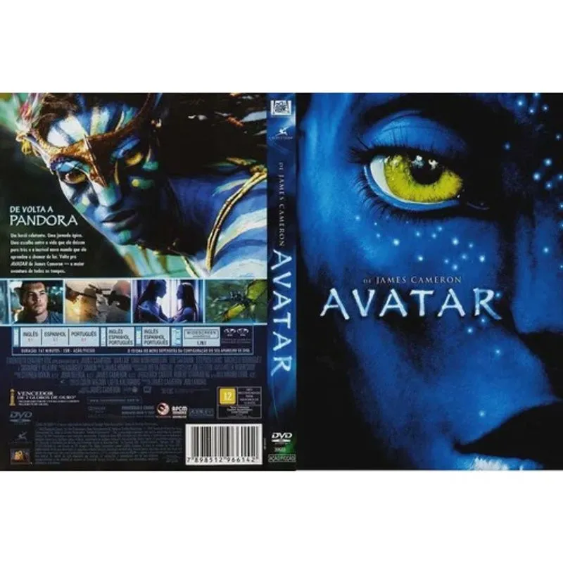 Avatar dvd original lacrado