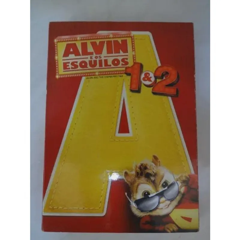 Alvin e os esquilos 1 e 2 dvd original lacrado