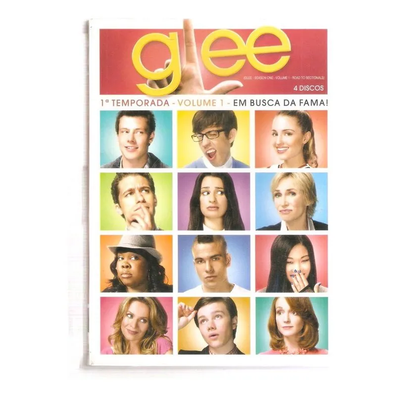Dvd Glee - Temporada 1 Em Busca Da Fama