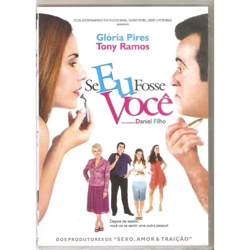 Dvd Se Eu Fosse Voce - Gloria Pires E Tony Ramos