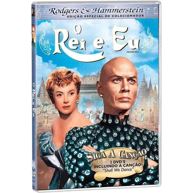 Dvd duplo O rei E eu - siga A canção edição especial de colecionador