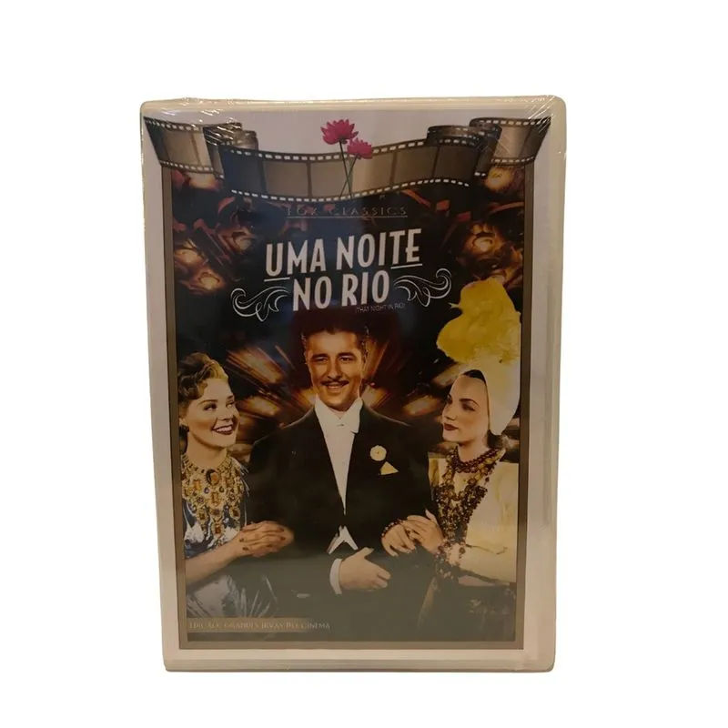 Dvd uma noite no rio carmen miranda slim