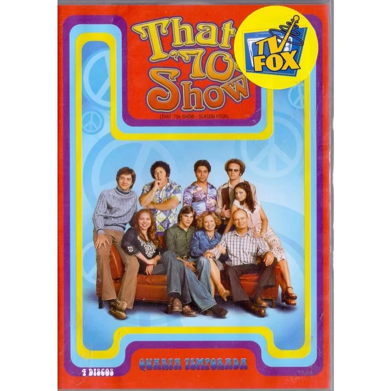 Dvd That' 70s Show - 4ª Temporada 4 Discos