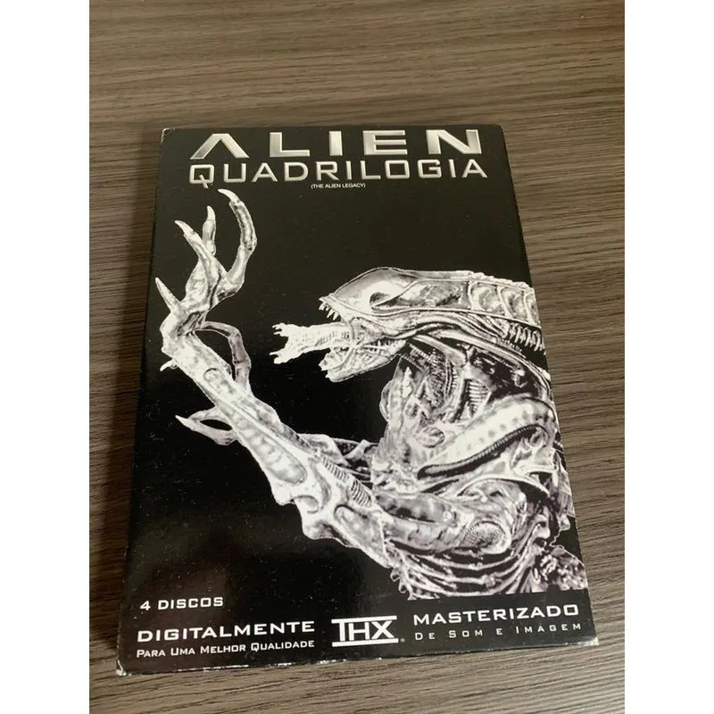Box Quadrilogia Alien ( Original Em 4 Dvds ) - Remasterizados