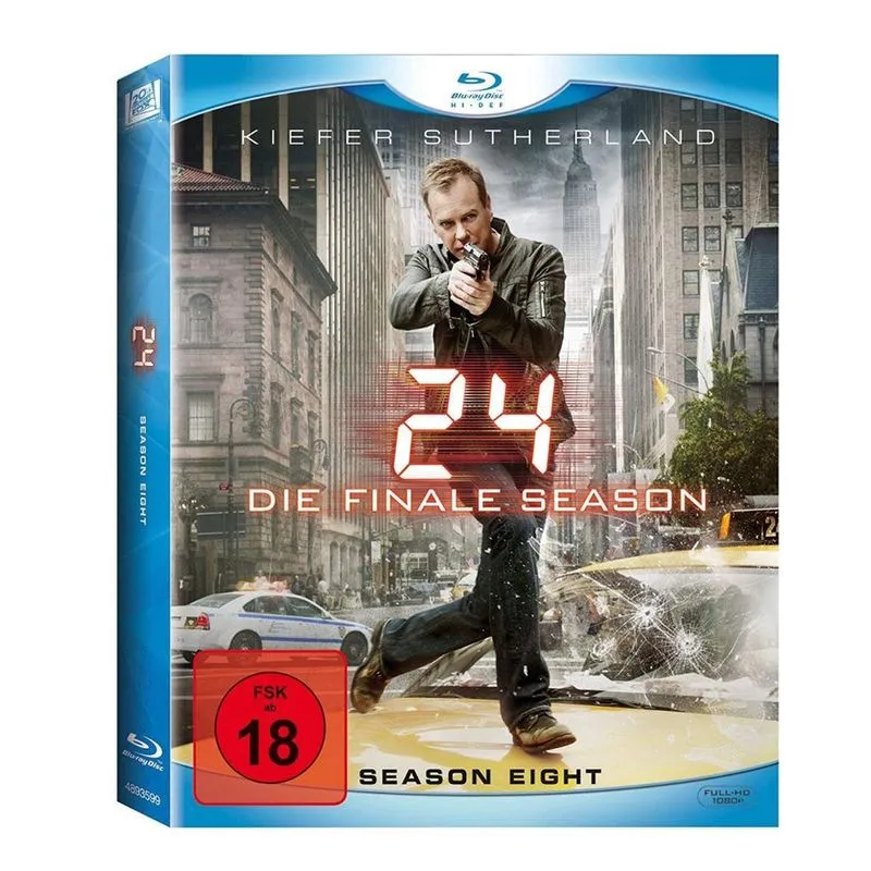 Blu-Ray - 24 Horas 8º Temporada 6 Discos