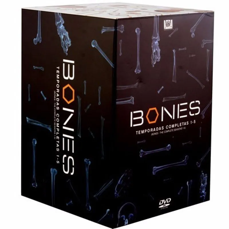 Box Dvd Bones 1 A 5 Temporada - 29 Discos