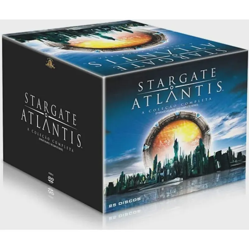 Stargate atlantis a colecao completa dvd original lacrado